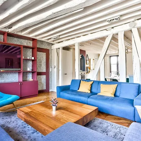 Le Marais Superb Terrace Free Netflix *