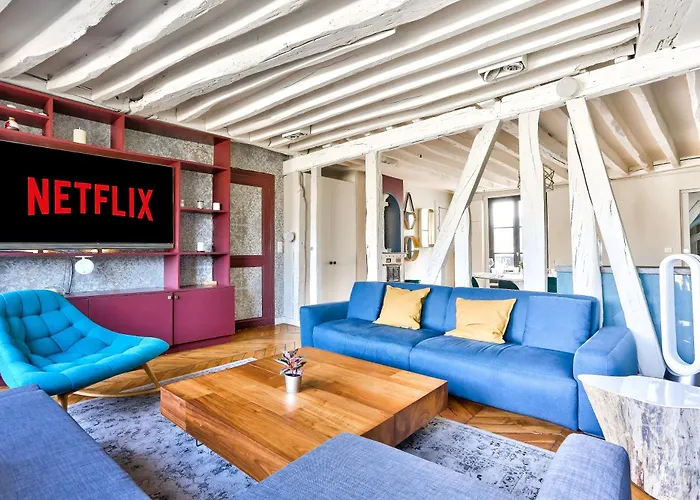 Διαμέρισμα Le Marais Superb Terrace Free Netflix